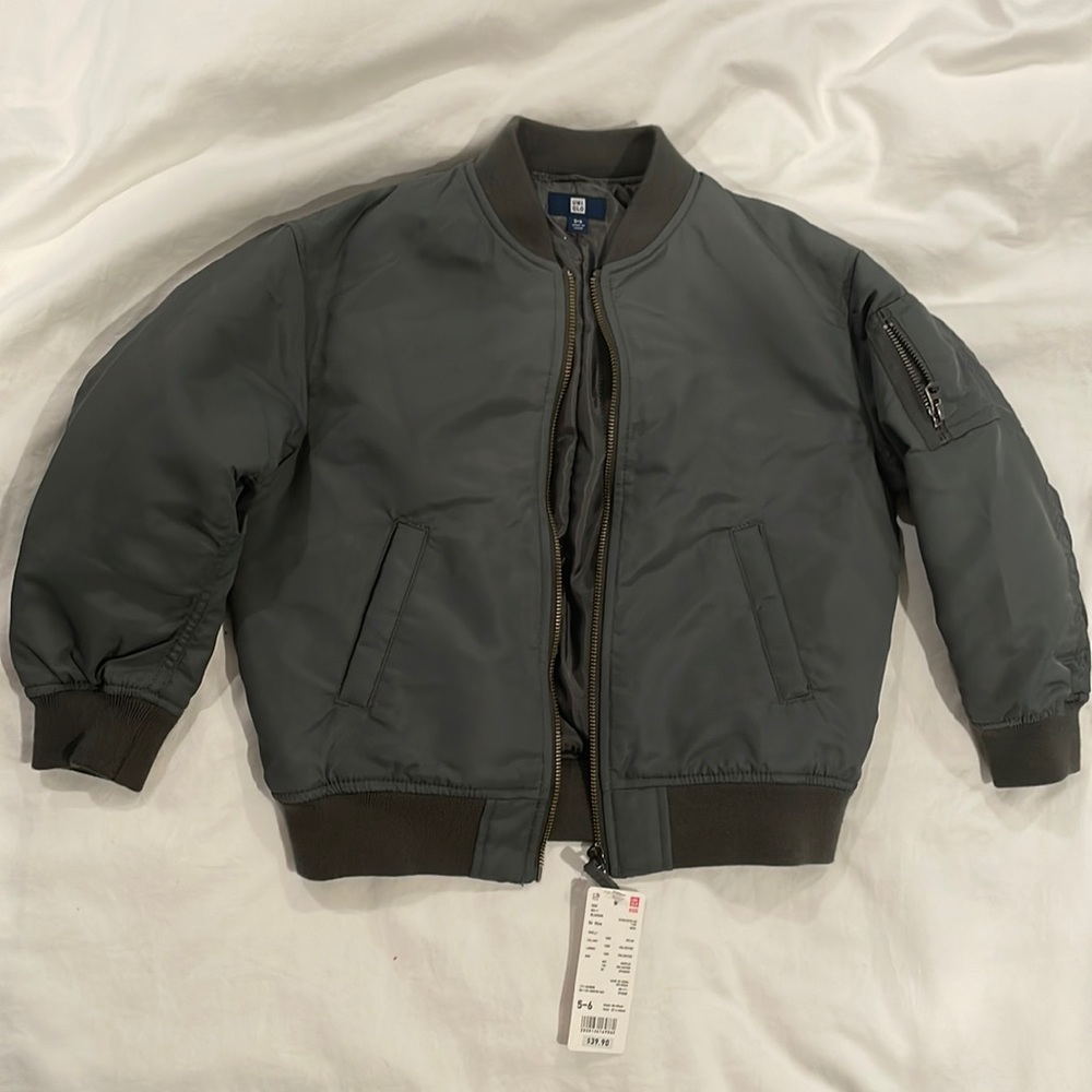 Kids Uniqlo Bomber jacket. NWT